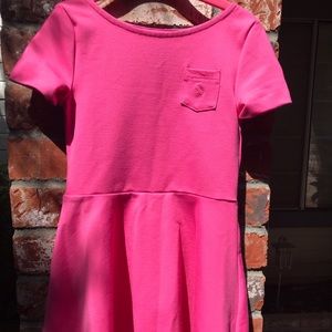 Ralph Lauren girls pink polo dress size 6x